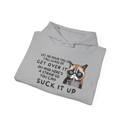 Let Me Pour You A Tall Glass of Get Over It... Adult Heavy Blend™ Hoodie