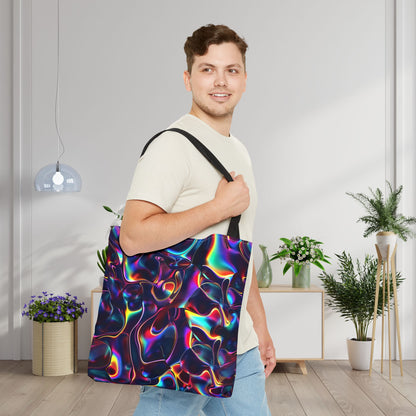 Holographic Mirage Canvas Tote Bag