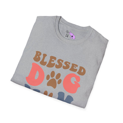Blessed Dog Mom Adult T-shirt