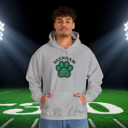 Brenham Paw Pride Adult Heavy Blend™ Hooded Sweatshirt
