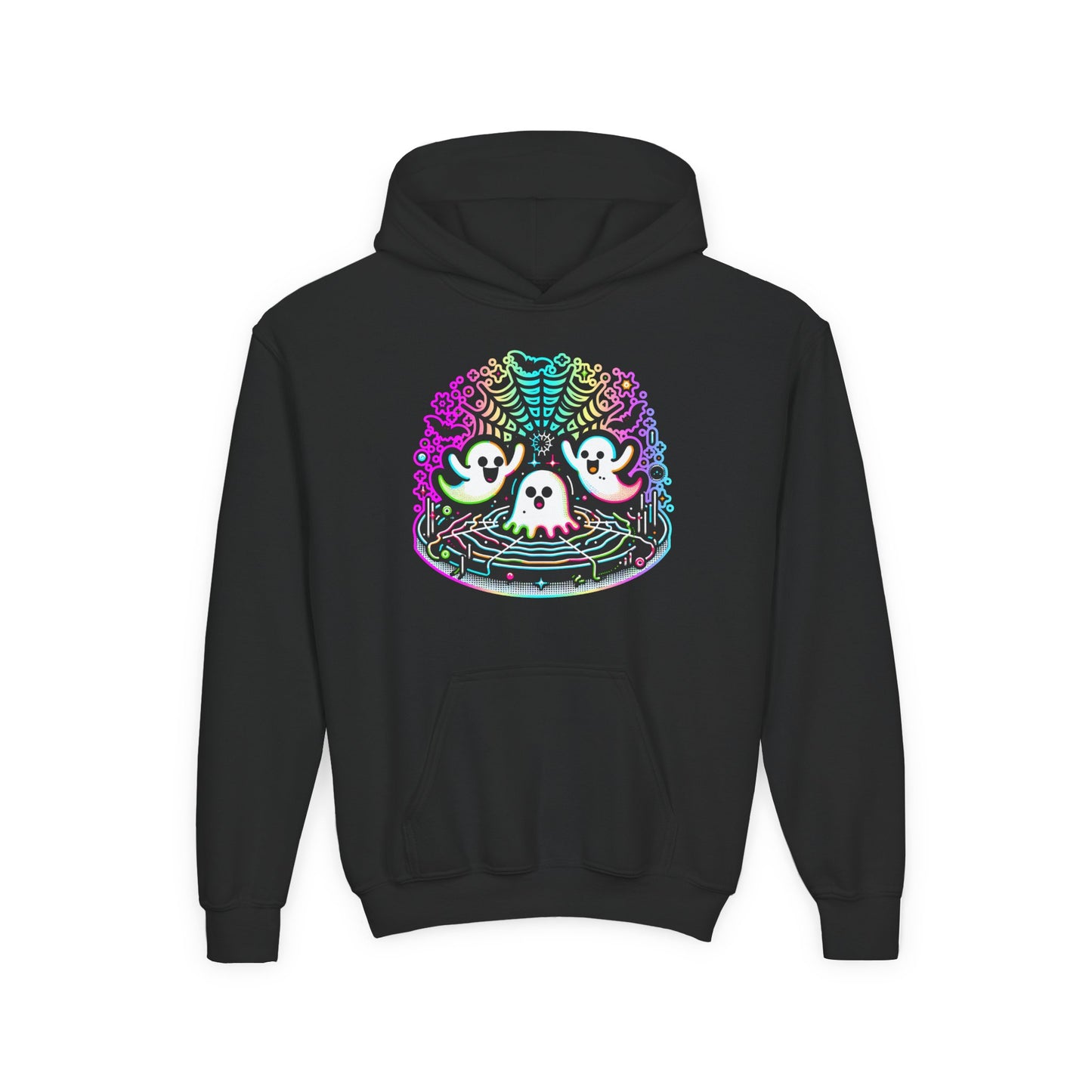 Neon Boo Youth Hoodie