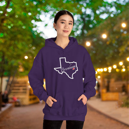 Brenham Texas Adult Heavy Blend™ Hooded Sweatshirt