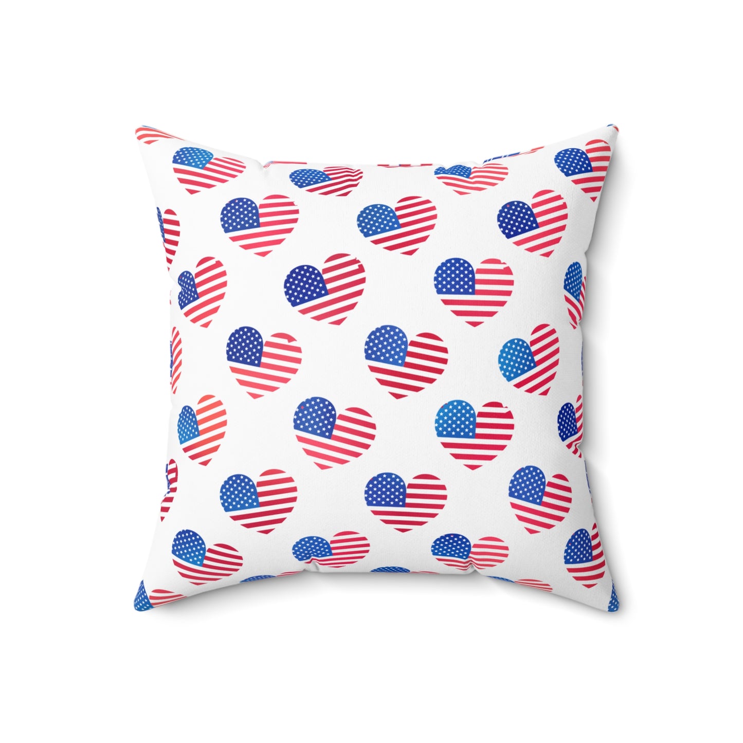 Hearts of Freedom Throw Pillow