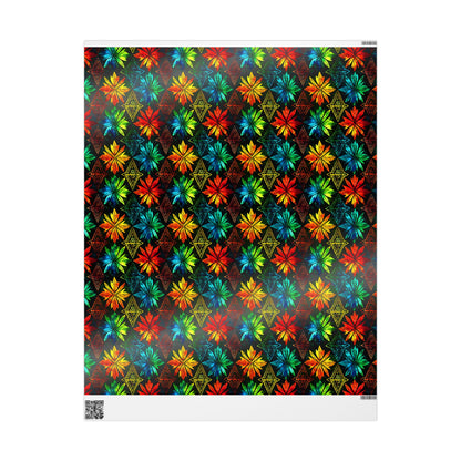 Celebration Mosaic Kwanzaa Wrapping Paper