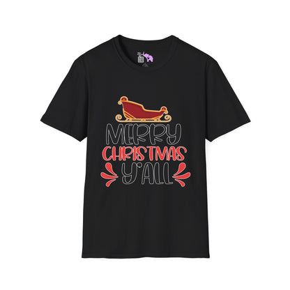 Merry Christmas Y'all Adult T-shirt