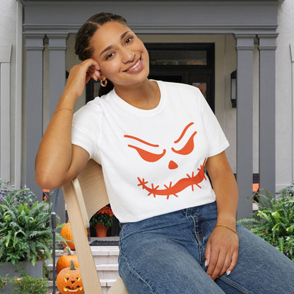 Loopy Jack-O-Lantern Adult T-shirt