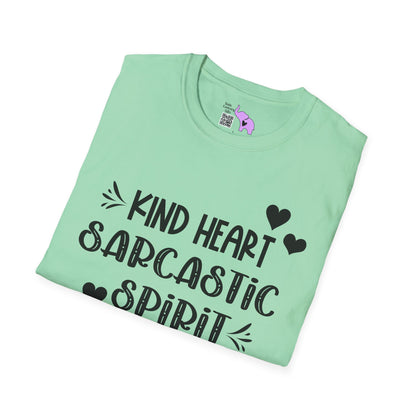 Kind Heart Sarcastic Spirit Adult T-shirt