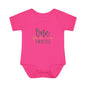 Golden Arrow Milestone Baby Bodysuit-One Month