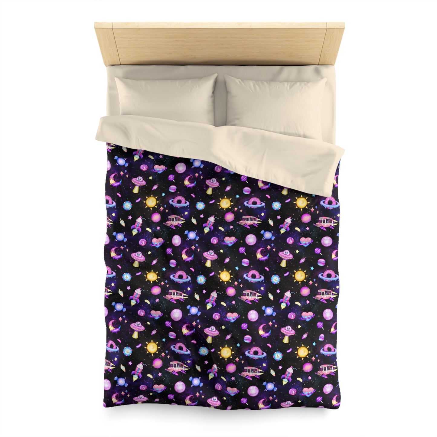 Cosmic Recess Microfiber Duvet Cover