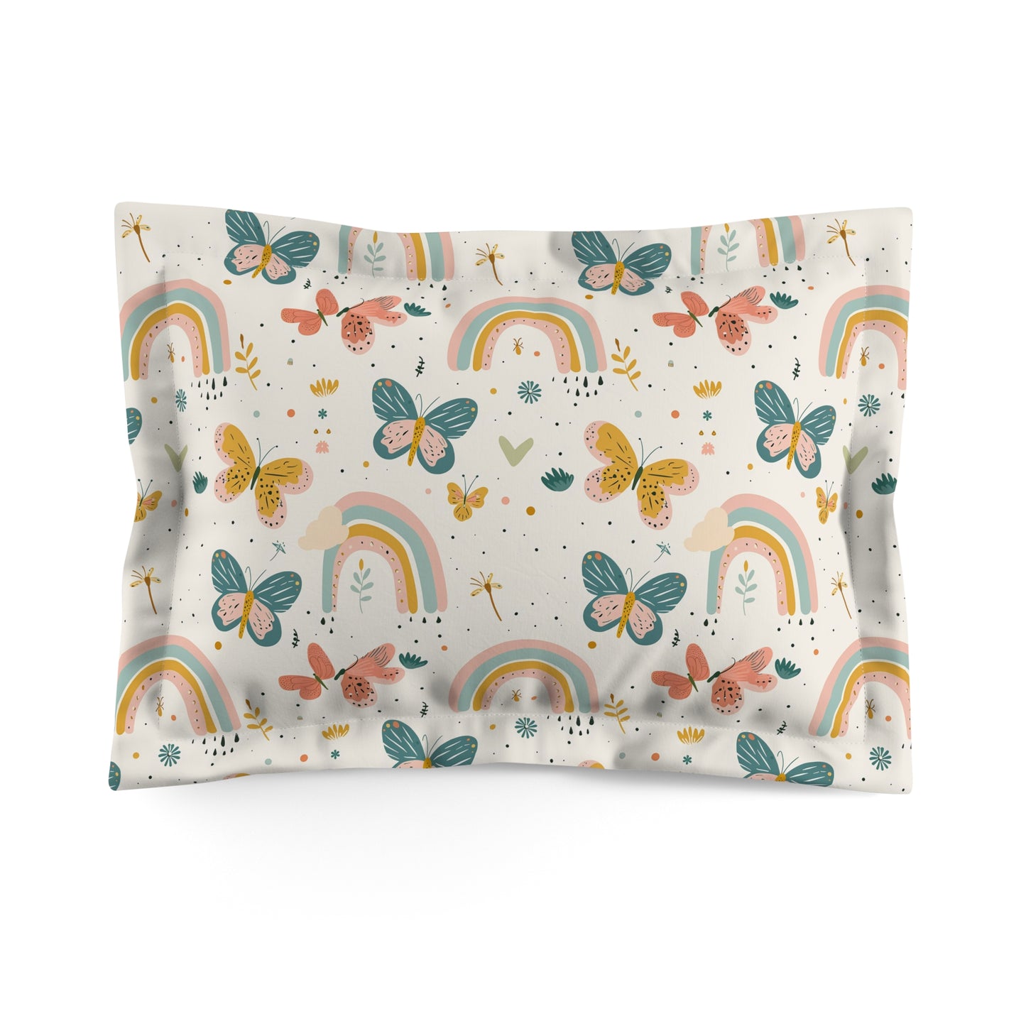Whispering Wings & Rainbows Basic Bedding Set