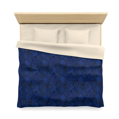Nocturne Roses Microfiber Duvet Cover