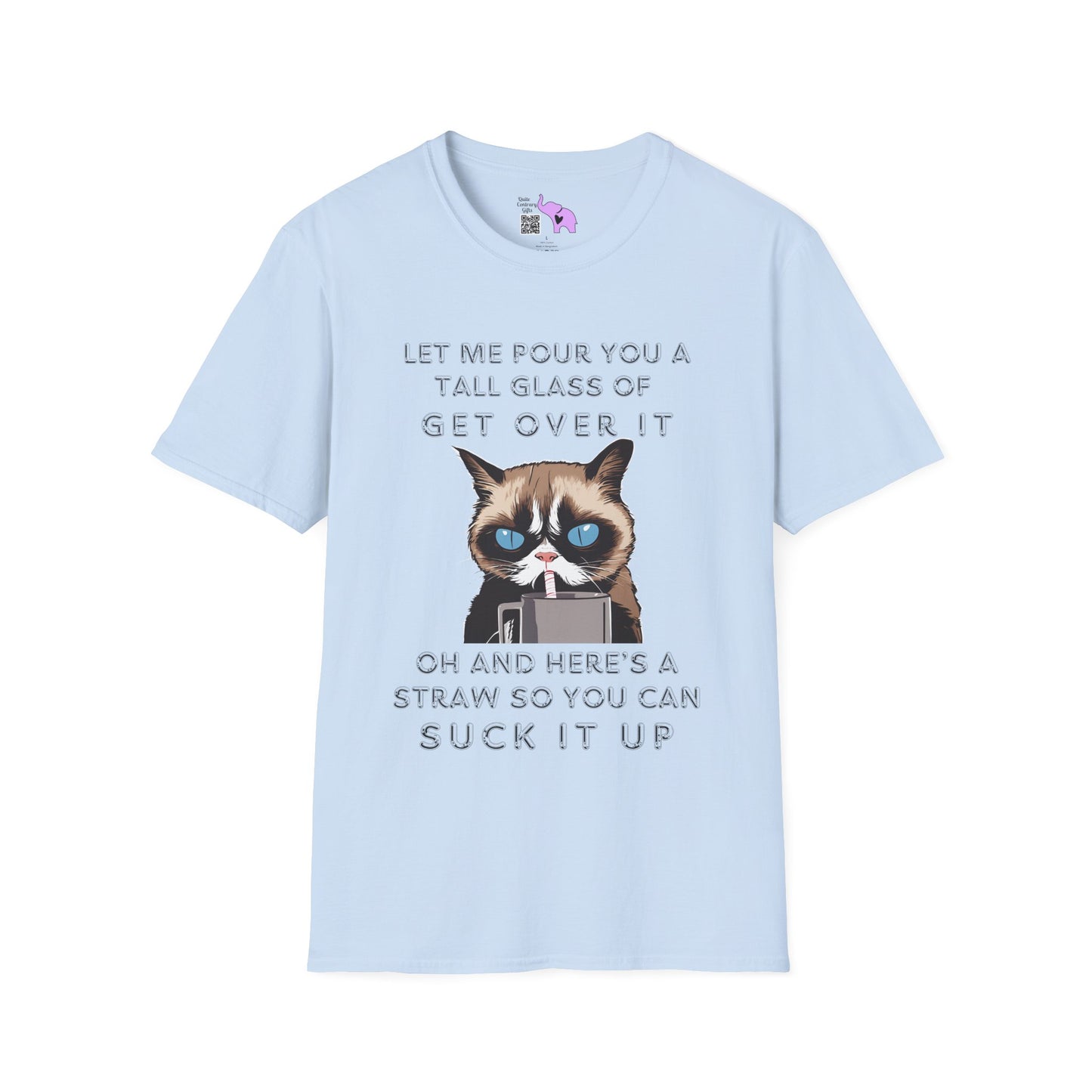 Let Me Pour You A Tall Glass of Get Over It... Adult T-shirt