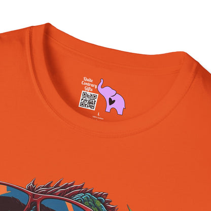 Cool Dinosaur Adult T-shirt