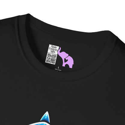 Colorful Shark Adult T-shirt