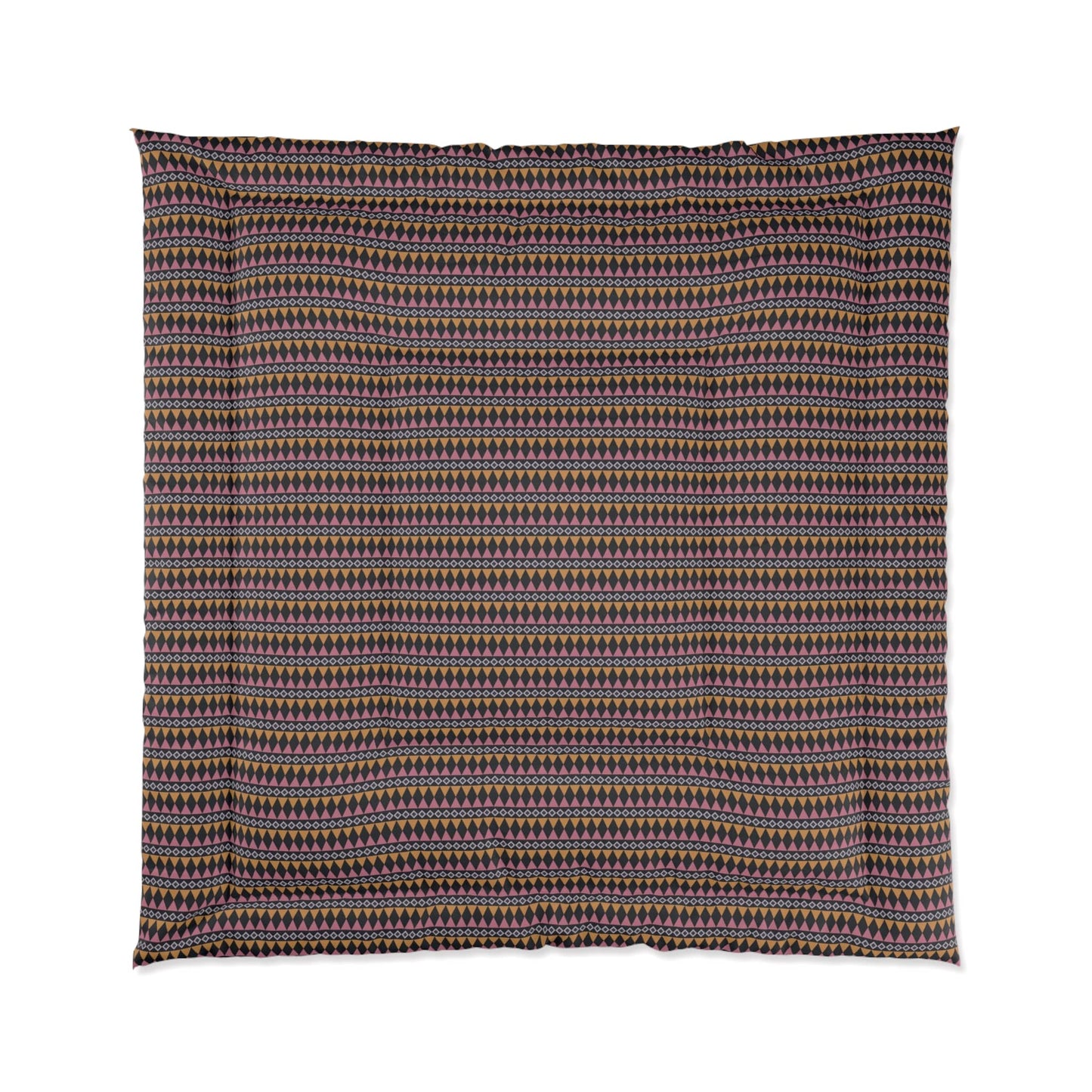 Midnight Clay Cairn Stripes Comforter