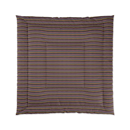 Midnight Clay Cairn Stripes Comforter