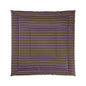 Midnight Clay Cairn Stripes Comforter
