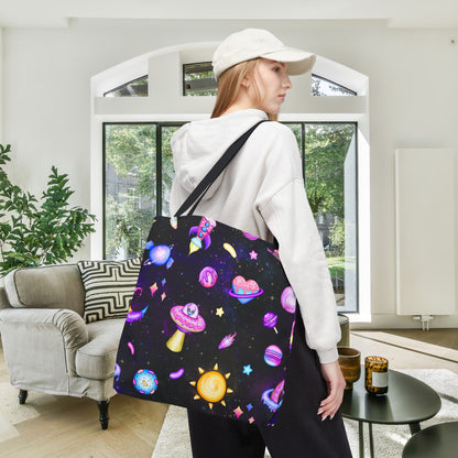 Cosmic Recess Canvas Tote Bag