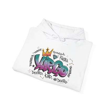 Virgo Street Art Heavy Blend™ Hooded Sweatshirt
