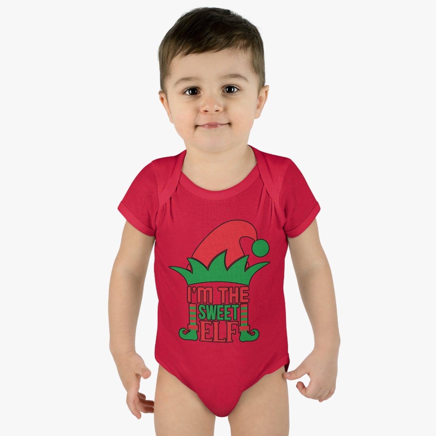 I'm The Sweet Elf Infant Baby Rib Bodysuit