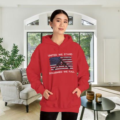 United We Stand Disarmed We Fall Heavy Blend™ Hooded Sweatshirt