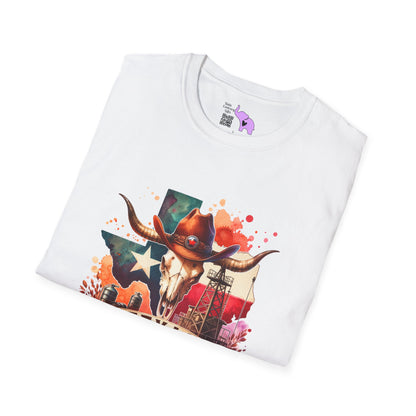 Texas Collage Adult T-shirt