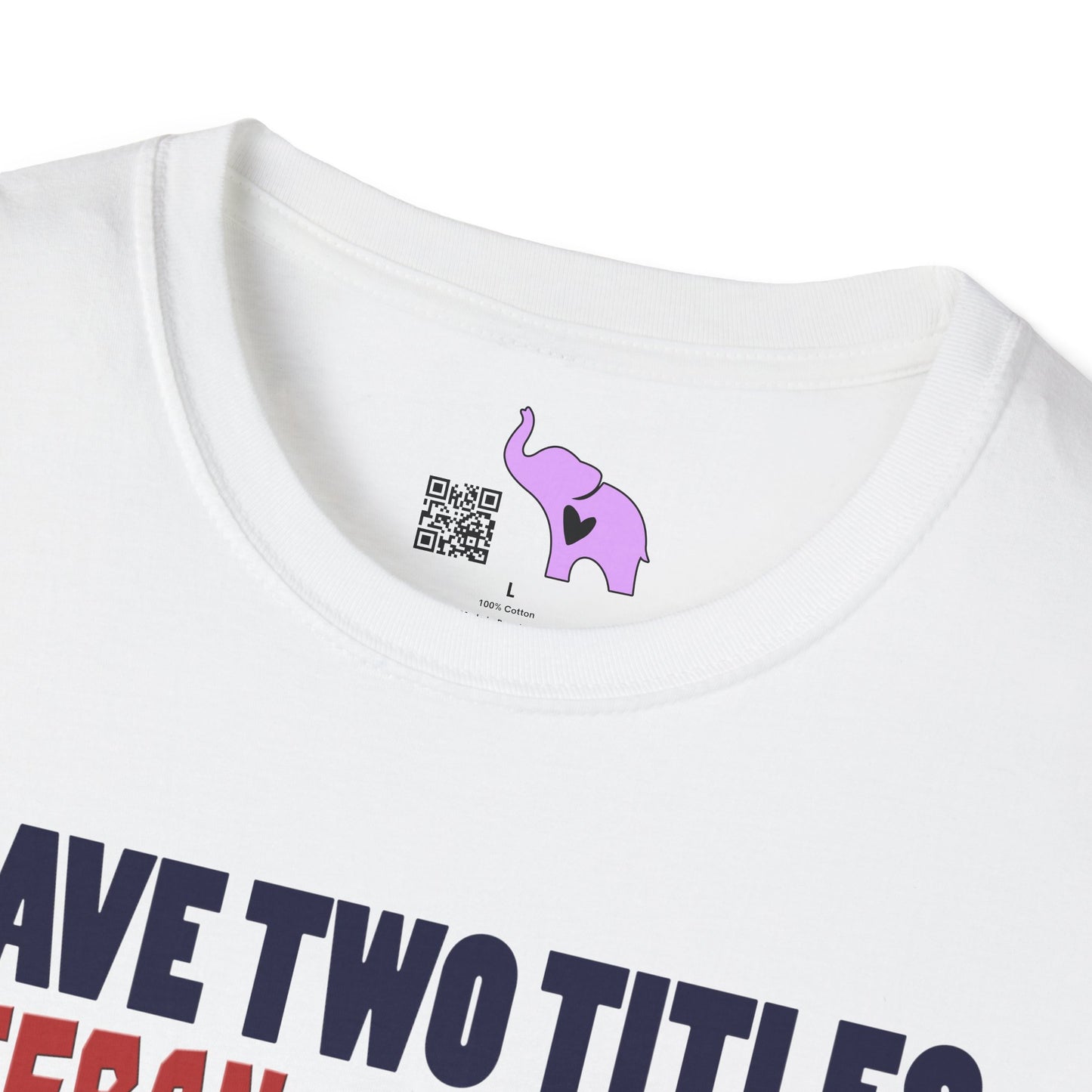 I Have 2 Titles: Veteran & Grumpy Old Man... Adult T-Shirt