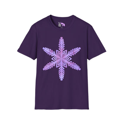 Large Snowflake 2 Adult T-shirt