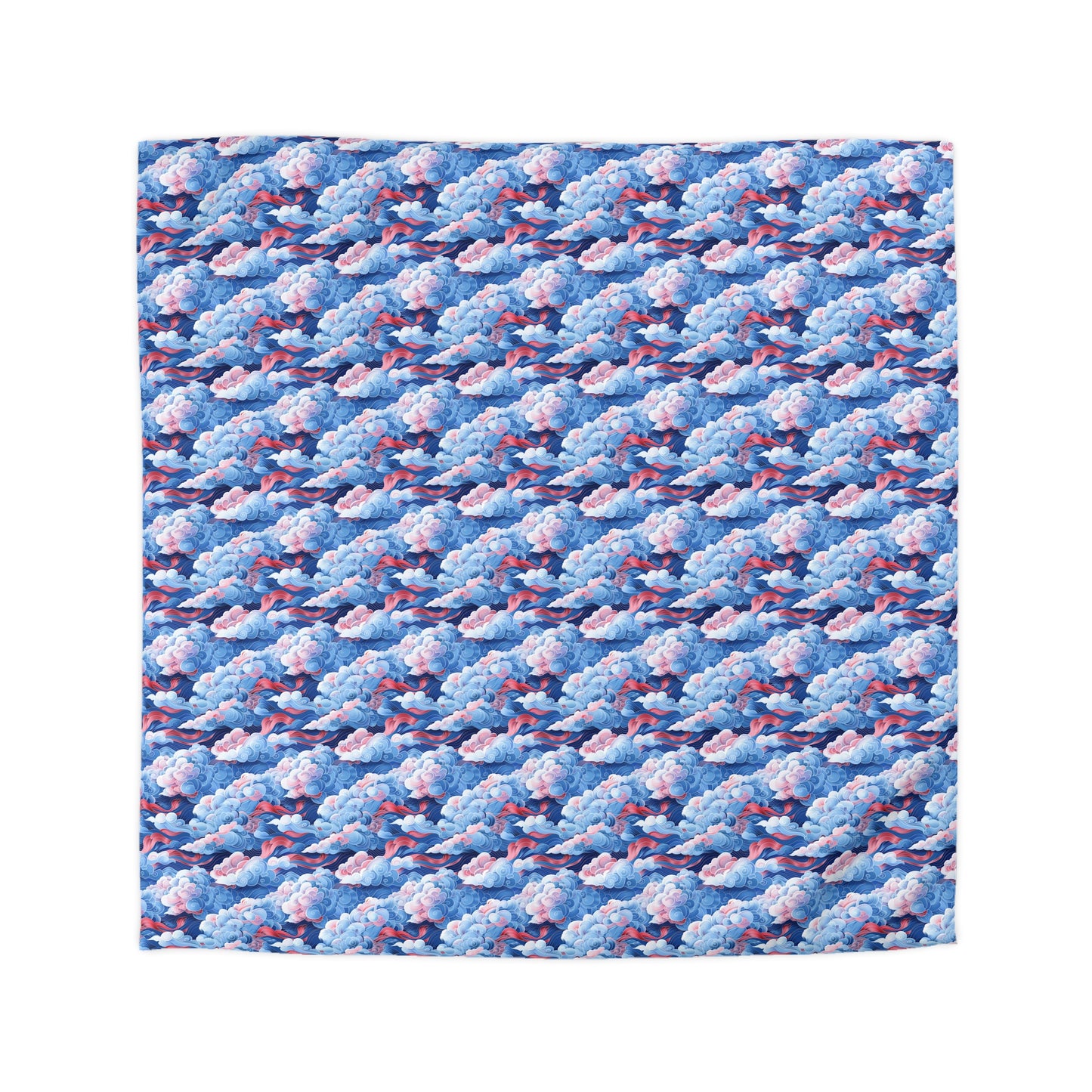 Azure Kumo Flow Duvet Bedding Set