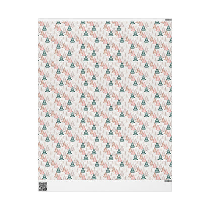 Merry Pines Wrapping Paper