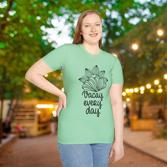 Vacay Every Day Adult T-shirt