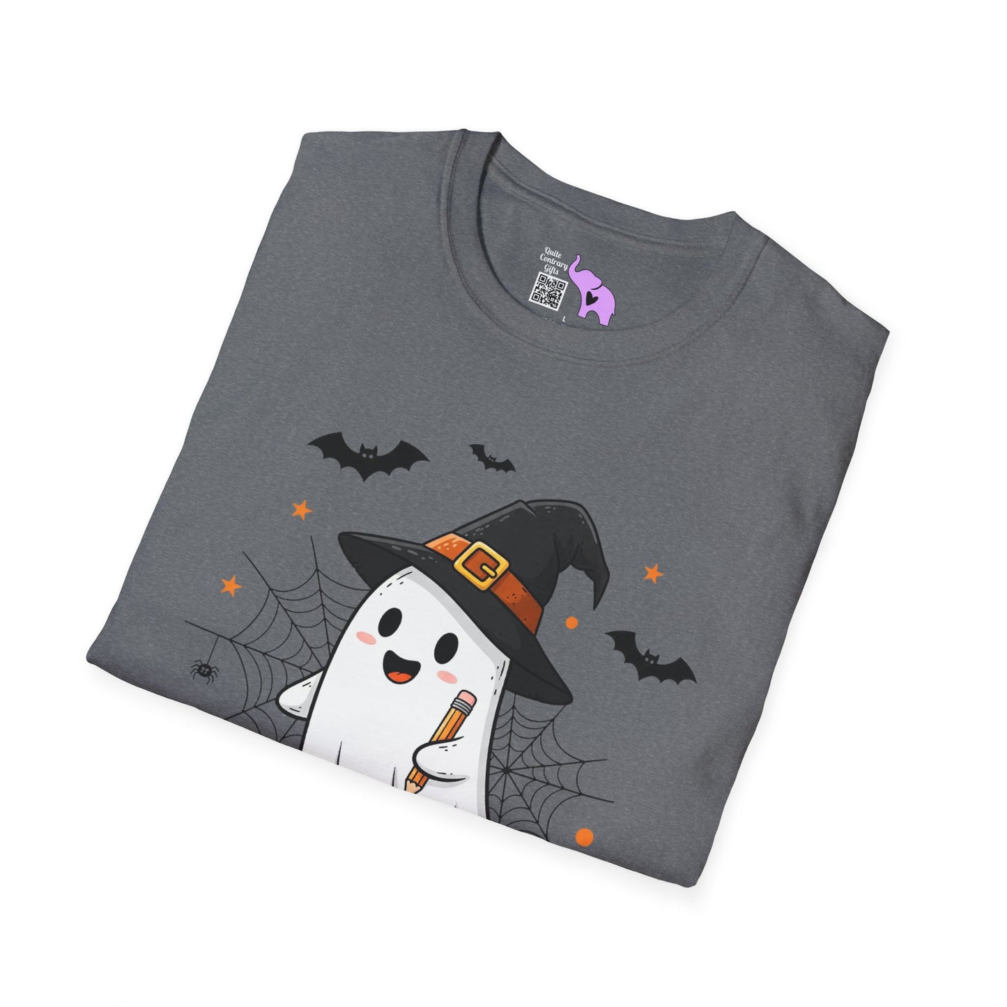Spooky Teacher Adult T-shirt
