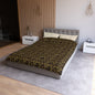 Golden Star Lattice Microfiber Duvet Cover
