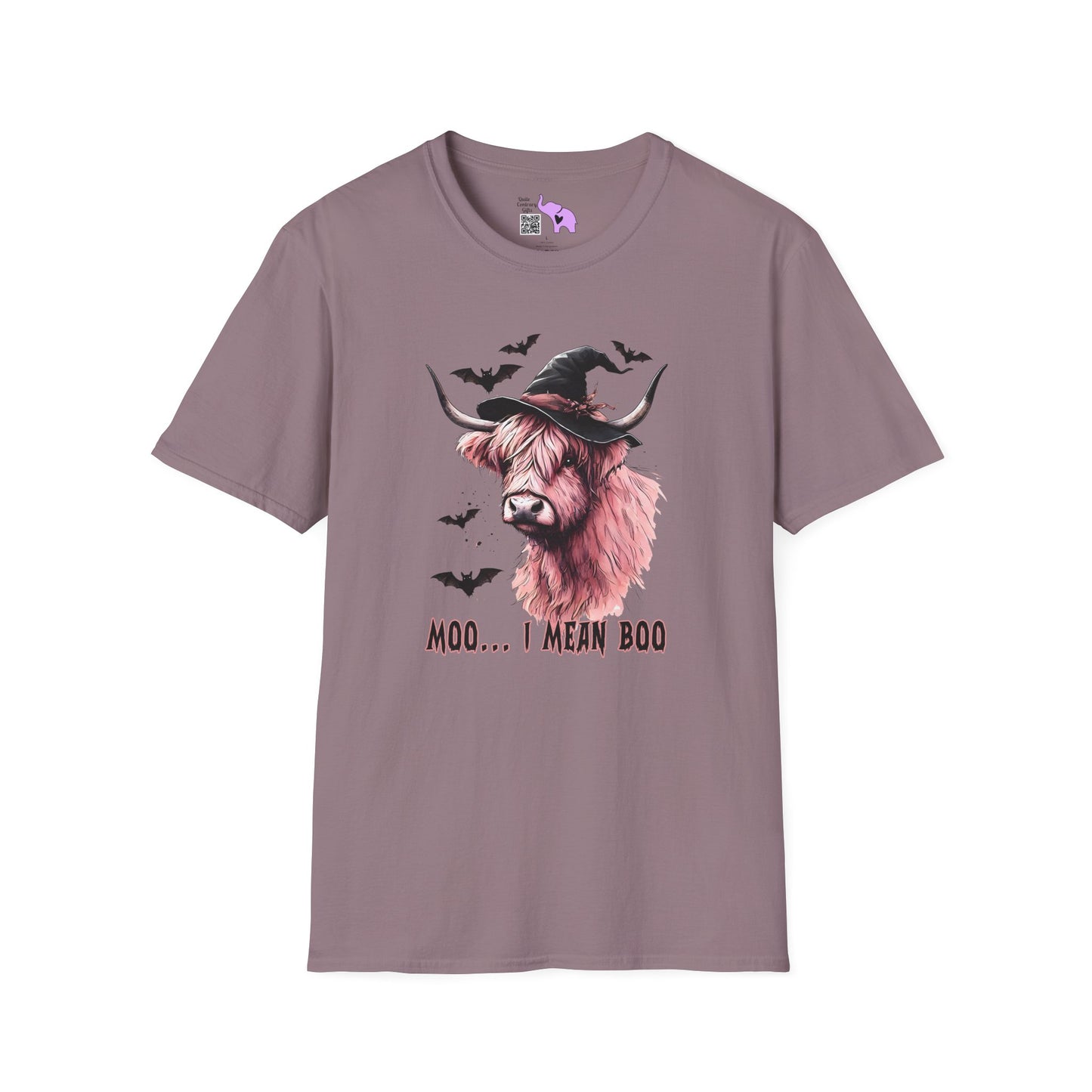 Moo...I Mean Boo Adult T-shirt