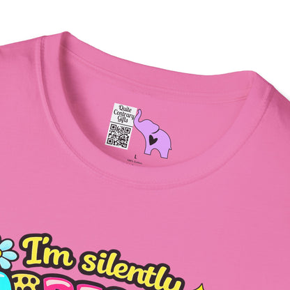 I'm Silently Correcting Your Grammar (Colorful) Adult T-shirt
