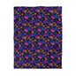 Luminous Carnations Microfiber Duvet Cover