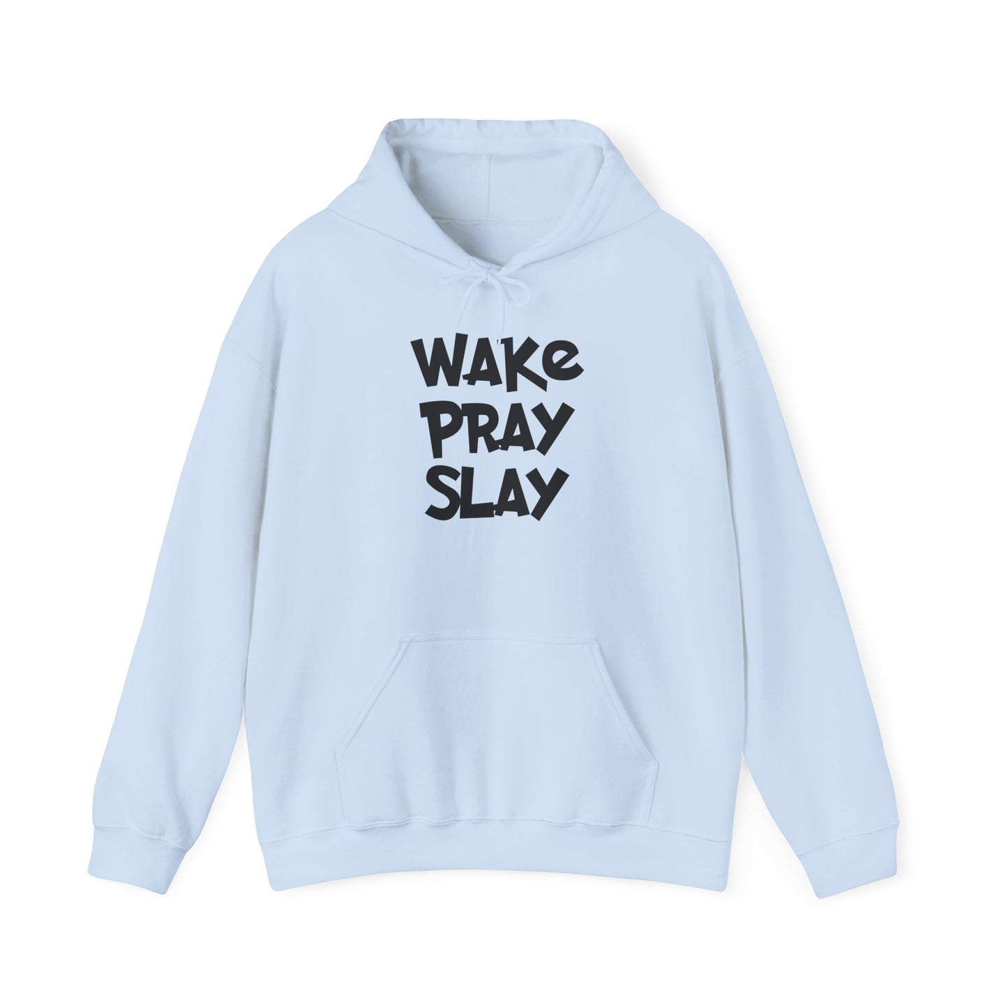 Wake Pray Slay Heavy Blend™ Hooded Sweatshirt