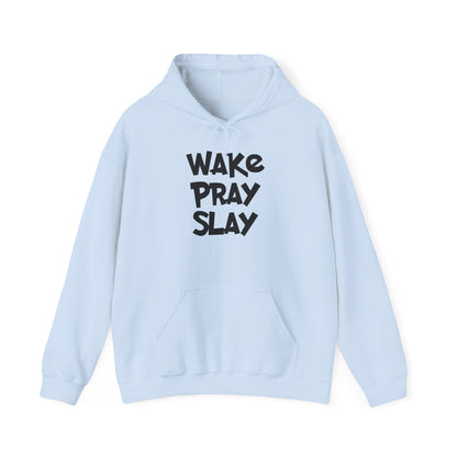 Wake Pray Slay Heavy Blend™ Hooded Sweatshirt