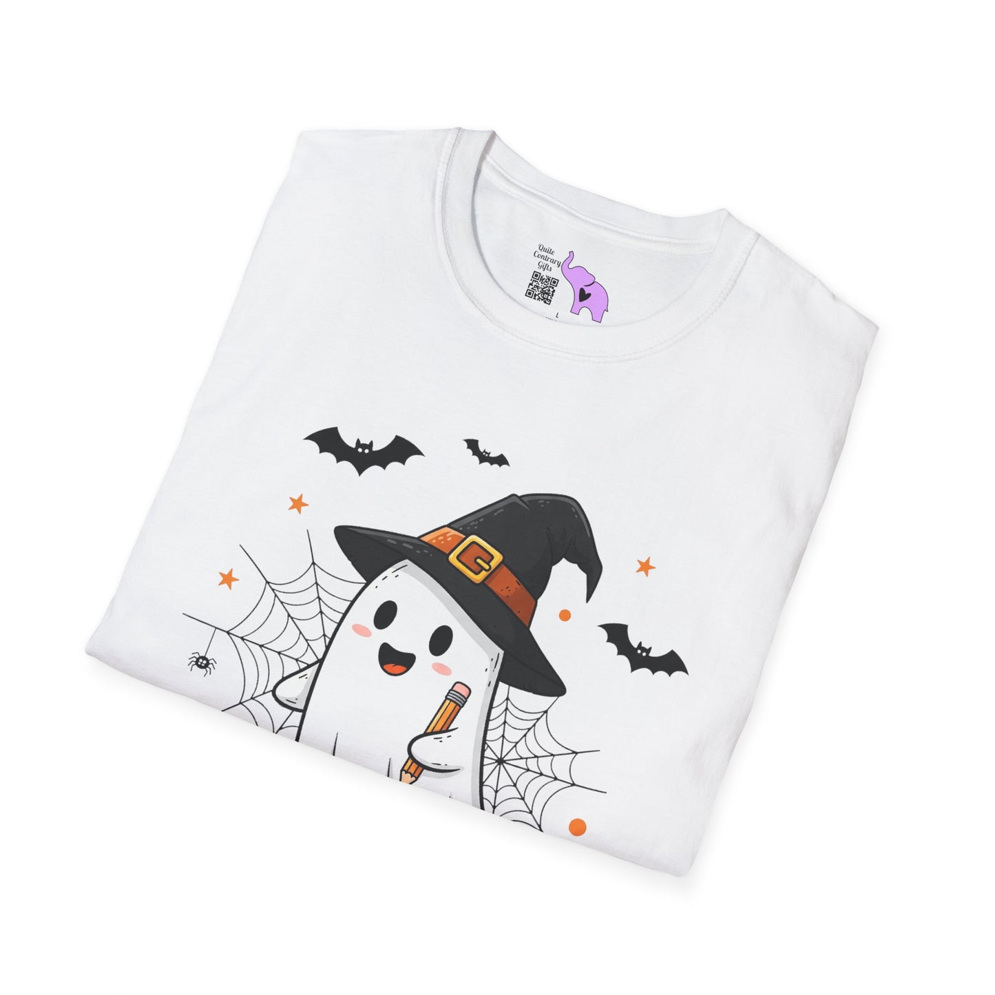Spooky Teacher Adult T-shirt