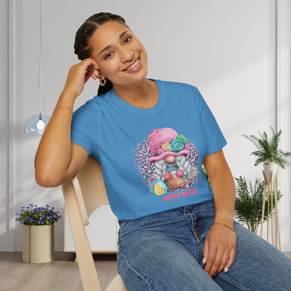 Happy Easter Gnome (2) Adult T-shirt