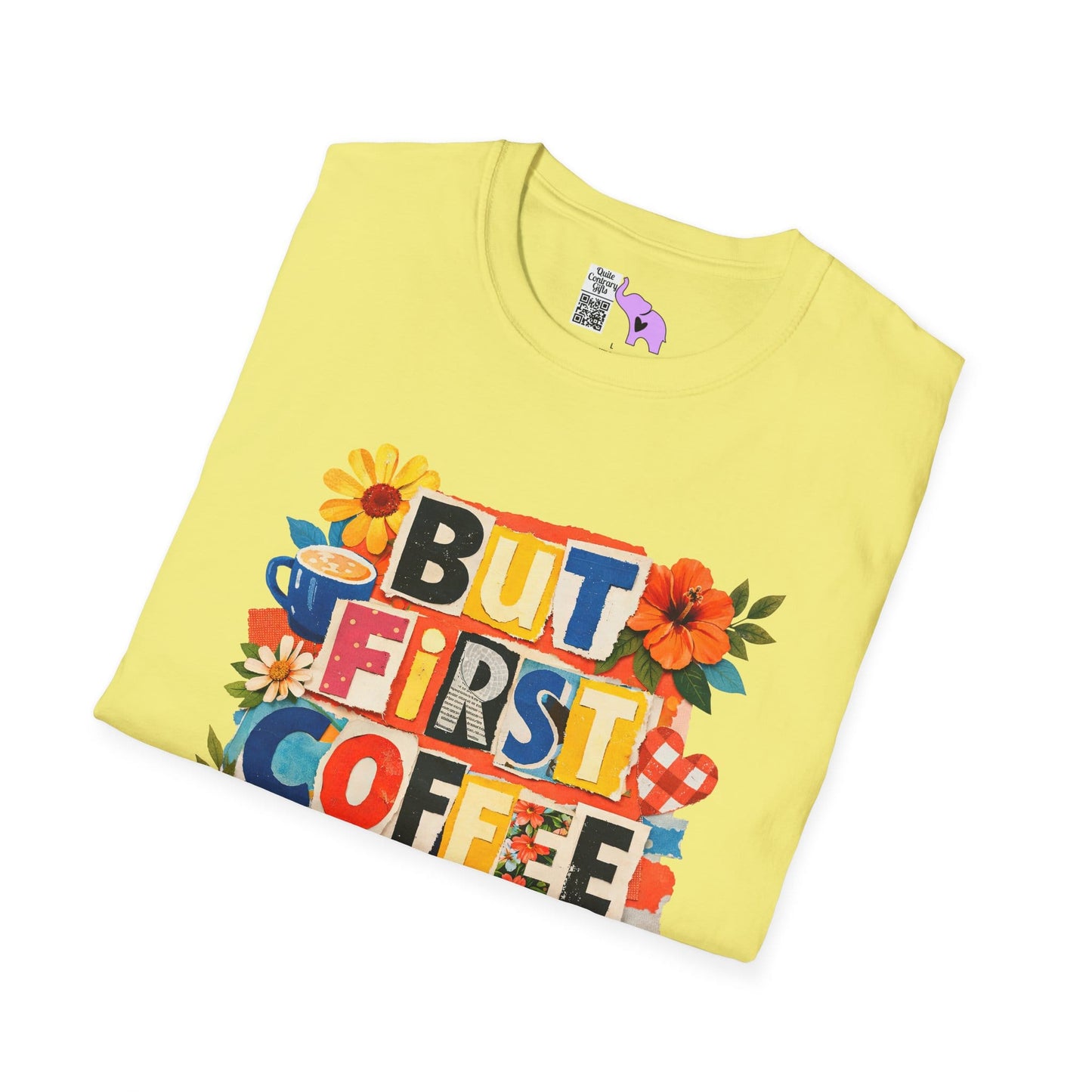 But First Coffee Adult T-shirt
