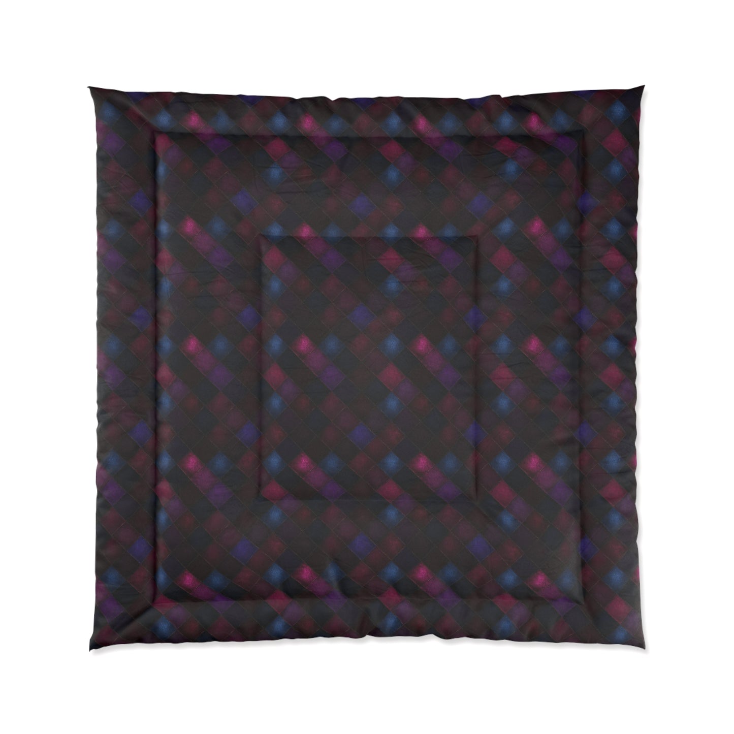 Velvet Patchwork Print Comforter