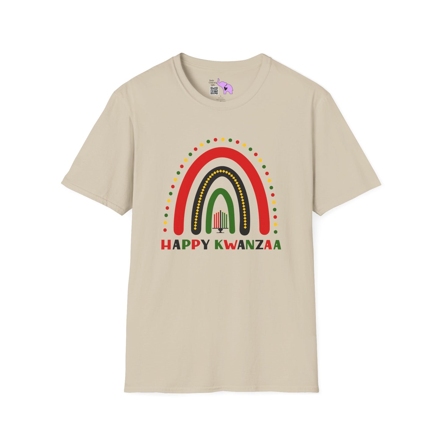 Happy Kwanzaa Arch Adult T-shirt