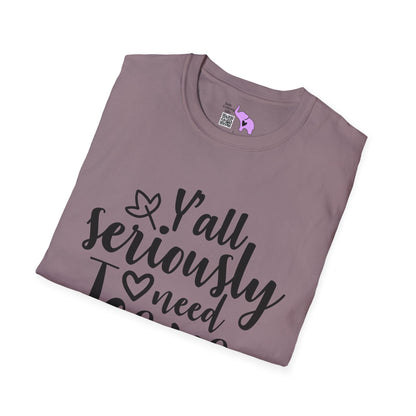 Y'all Seriously Need Jesus Adult T-shirt