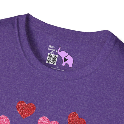 Stitch in Love Adult T-shirt