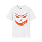 Goofy Grin Jack-O-Lantern Adult Unisex Tshirt