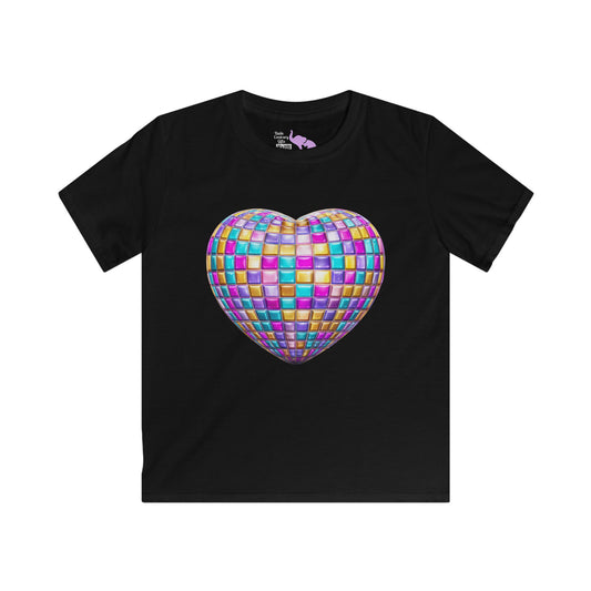 Heart in Blocks Youth Softstyle Tee