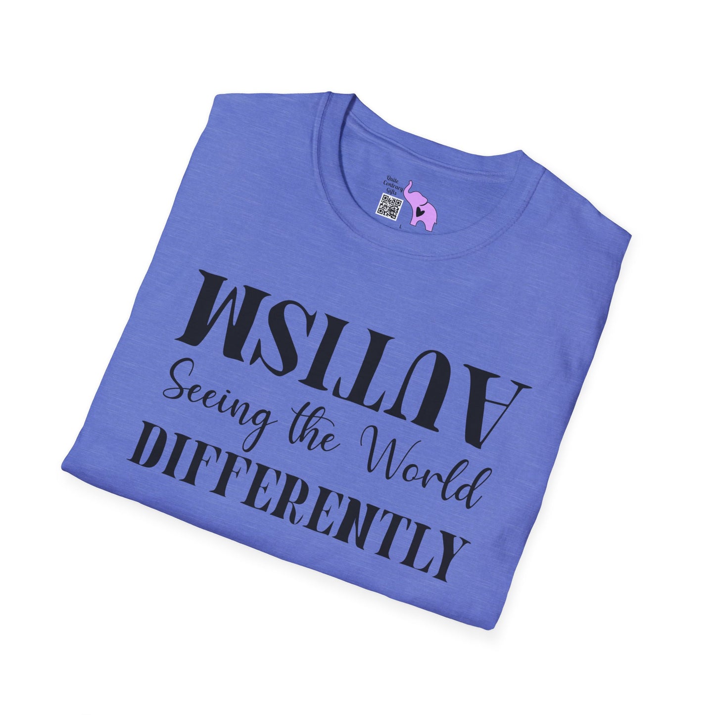 Autism Seeing The World Differently Adult T-shirt
