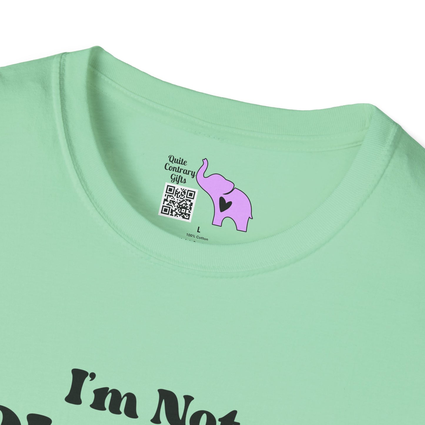 I'm Not Clumsy Adult T-shirt