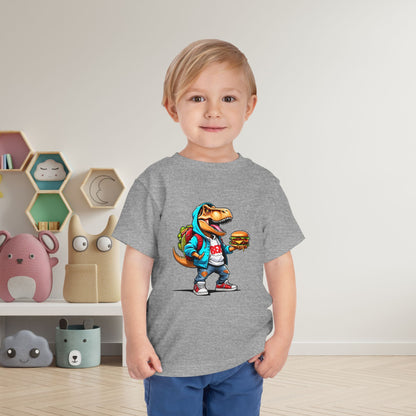 Dinosaur Hamburger Toddler Tee